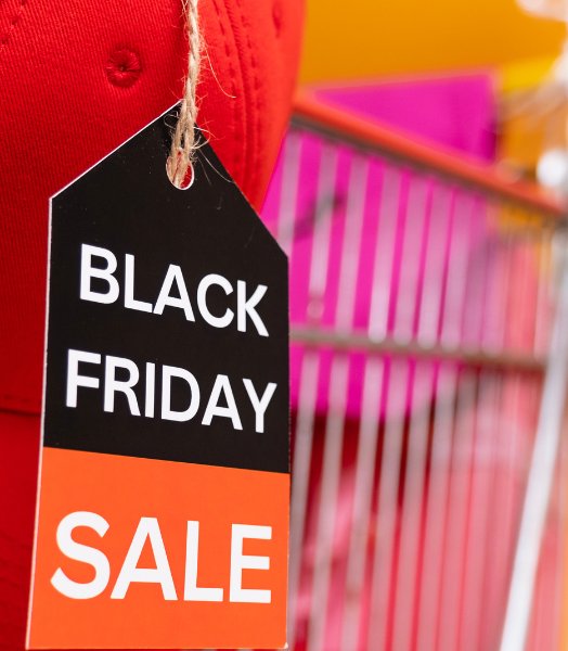 etiqueta del black friday