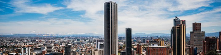 Skyline in Bogota