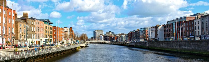 Dublin city landscape