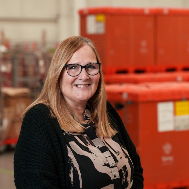 Photo of Gaynor Biss, Head of Customer Service, UK