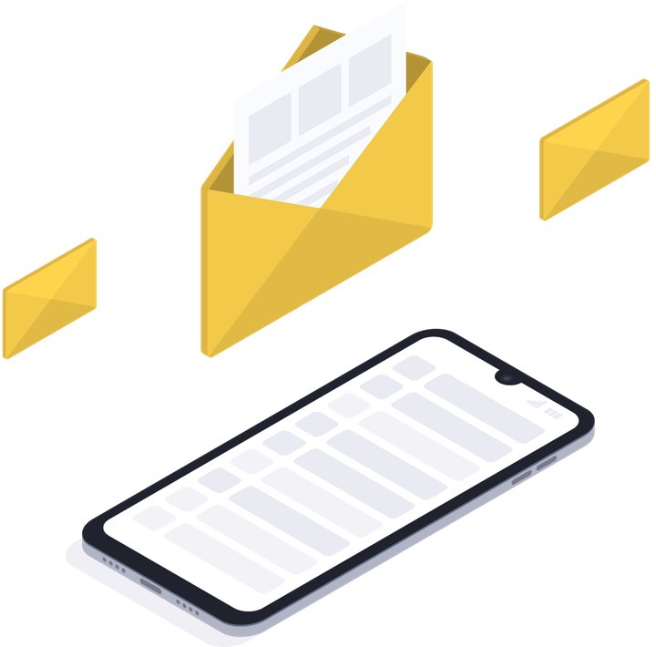 phone and mail letters