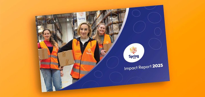 Image showing the cover page of the Spring GDS Impact Report 2025
