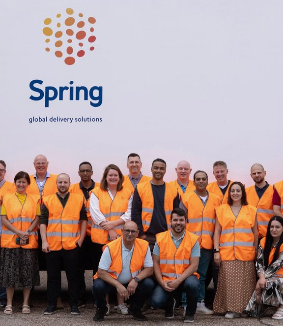 Spring GDS colleagues - the people behind the parcels 4x3 format