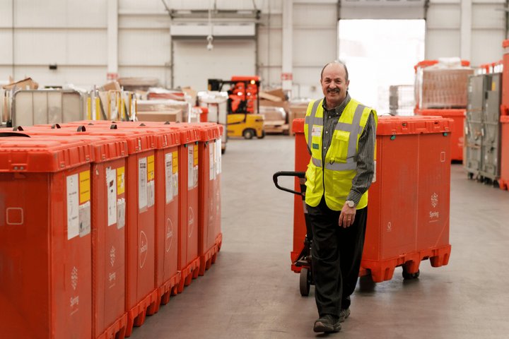 Lotfi with pallet box