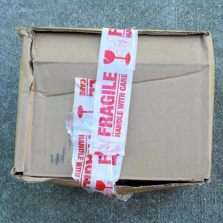 damaged parcel