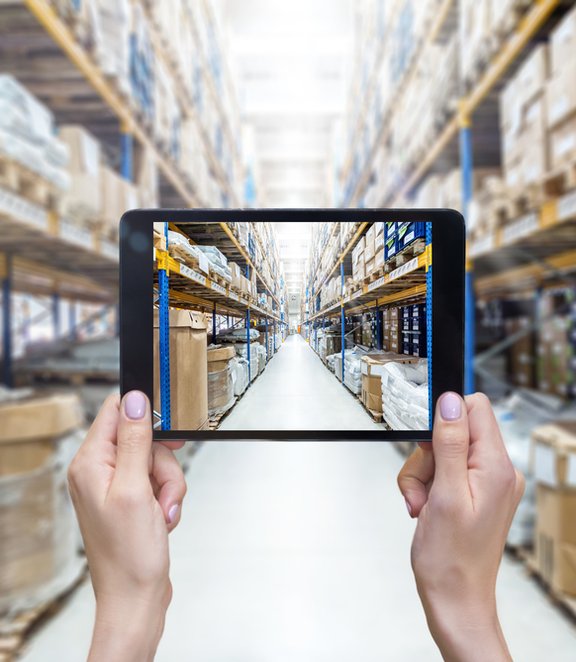 warehouse on ipad